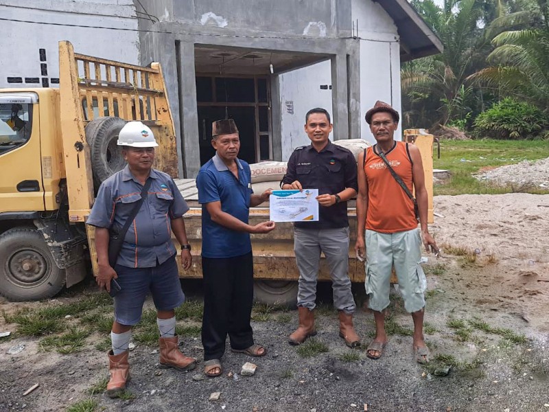 Bantuan Material Bangunan untuk Pembangunan Gereja