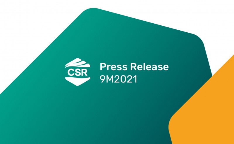 Laba Bersih CSRA 9M2021 Meroket